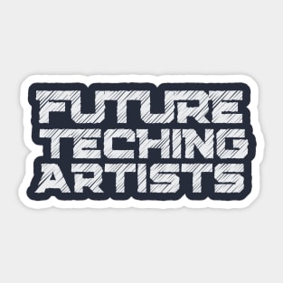 Teaching Future Artists Sticker